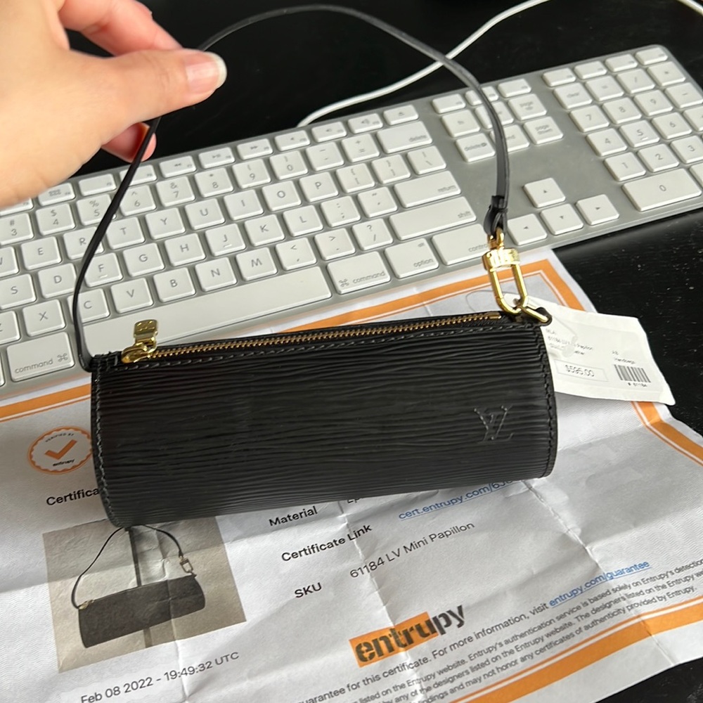 Louis Vuitton Epi leather mini papillon